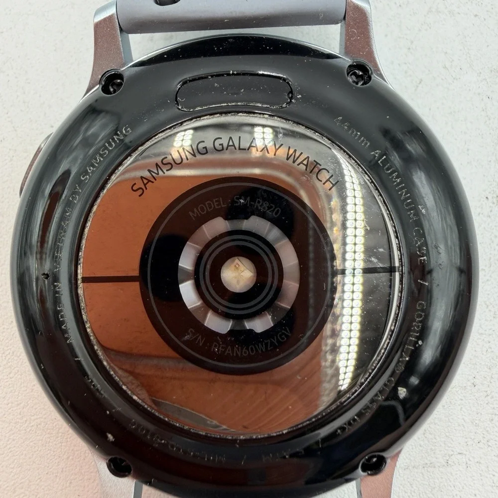 Samsung Galaxy Watch Active 2 SM-R820 44mm Aluminum Case Gray Tested Works